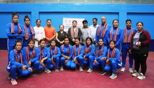 एक महिने विशेष प्रशिक्षणका लागि कबड्डी टोली भारत जाँदै